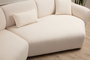 Atelier Del Sofa Mentıs Corner 5 (L1+Cx+2Xr) Crema